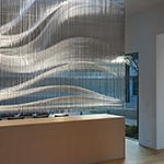 contemporary glass art at Atherton
